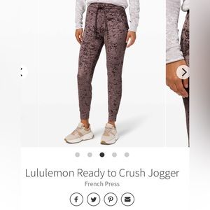 Lululemon French Press Ready to Crush Joggers